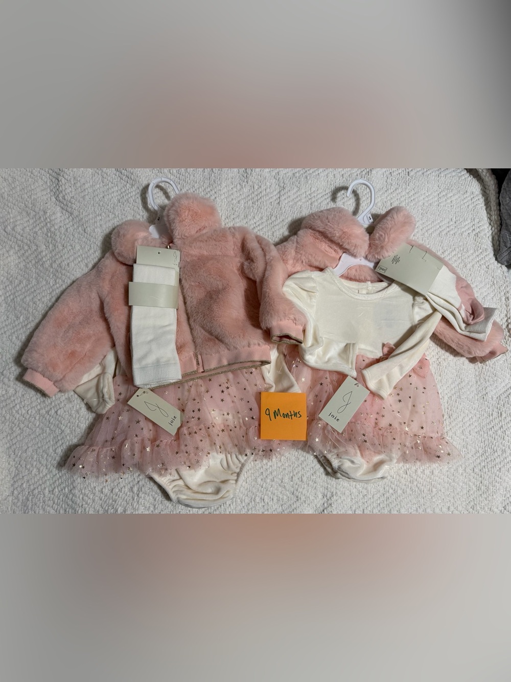 6-9 month twin baby girl bundle